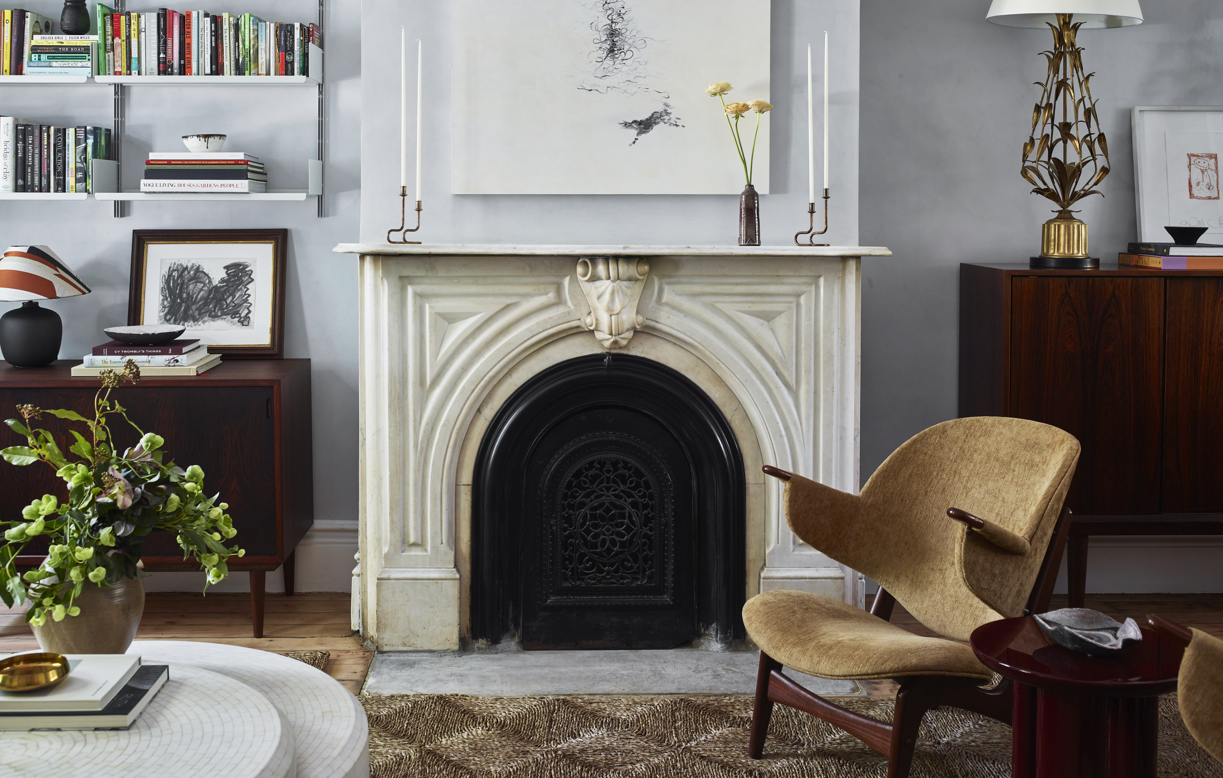 FRONT PARLOR MANTEL