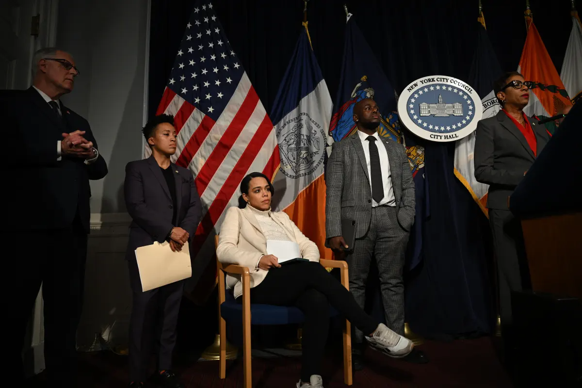 City Council supporters of the City of Yes zoning legislation.